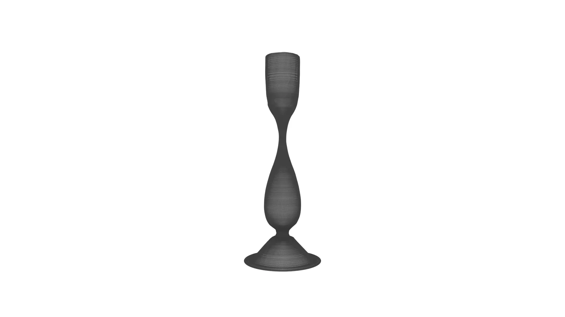 Vintage Candle stand 3D model_0