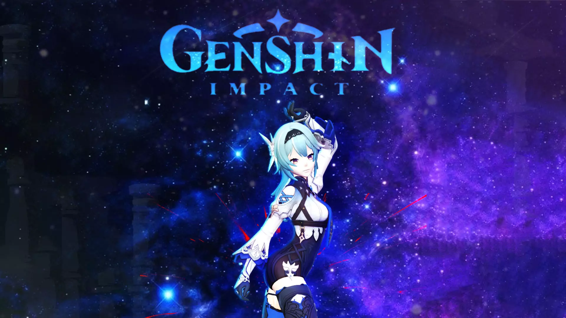 Genshin Impact - Eula Bishoujo Statue 3D print Model 3D print model_0