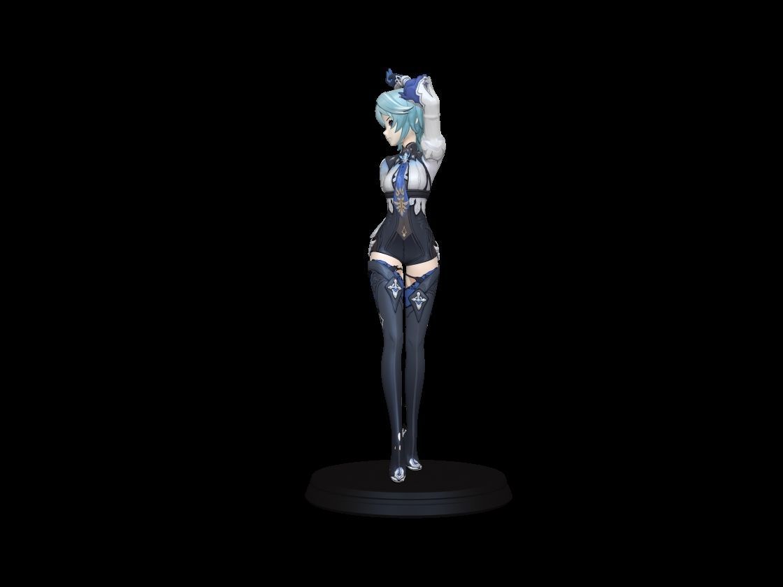 Genshin Impact - Eula Bishoujo Statue 3D print Model 3D print model_11