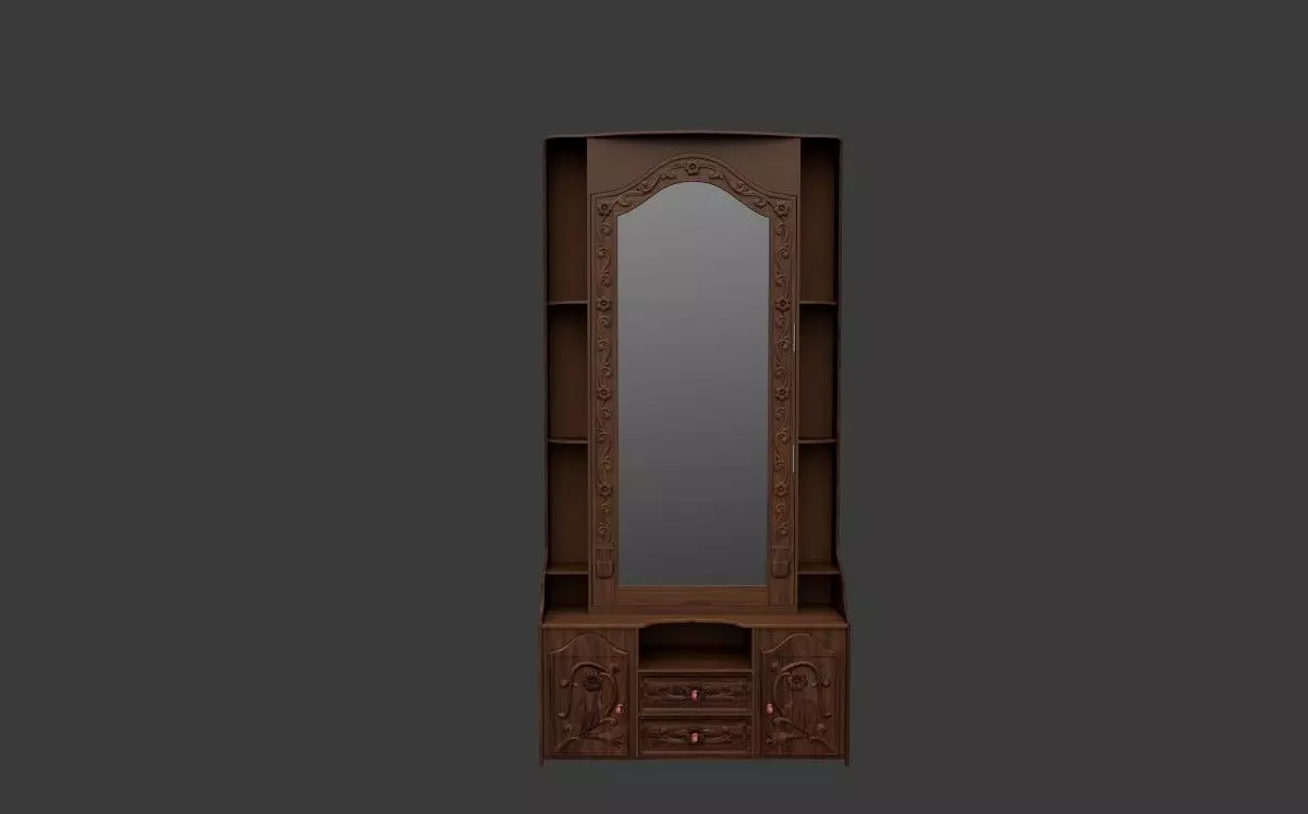 Dressing Table 3D model_0