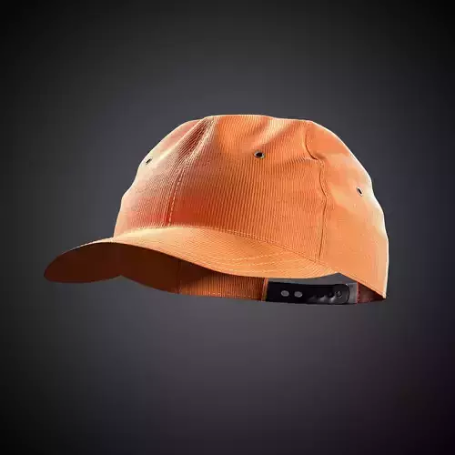 Baseball Cap 3D model Low-poly 3D model