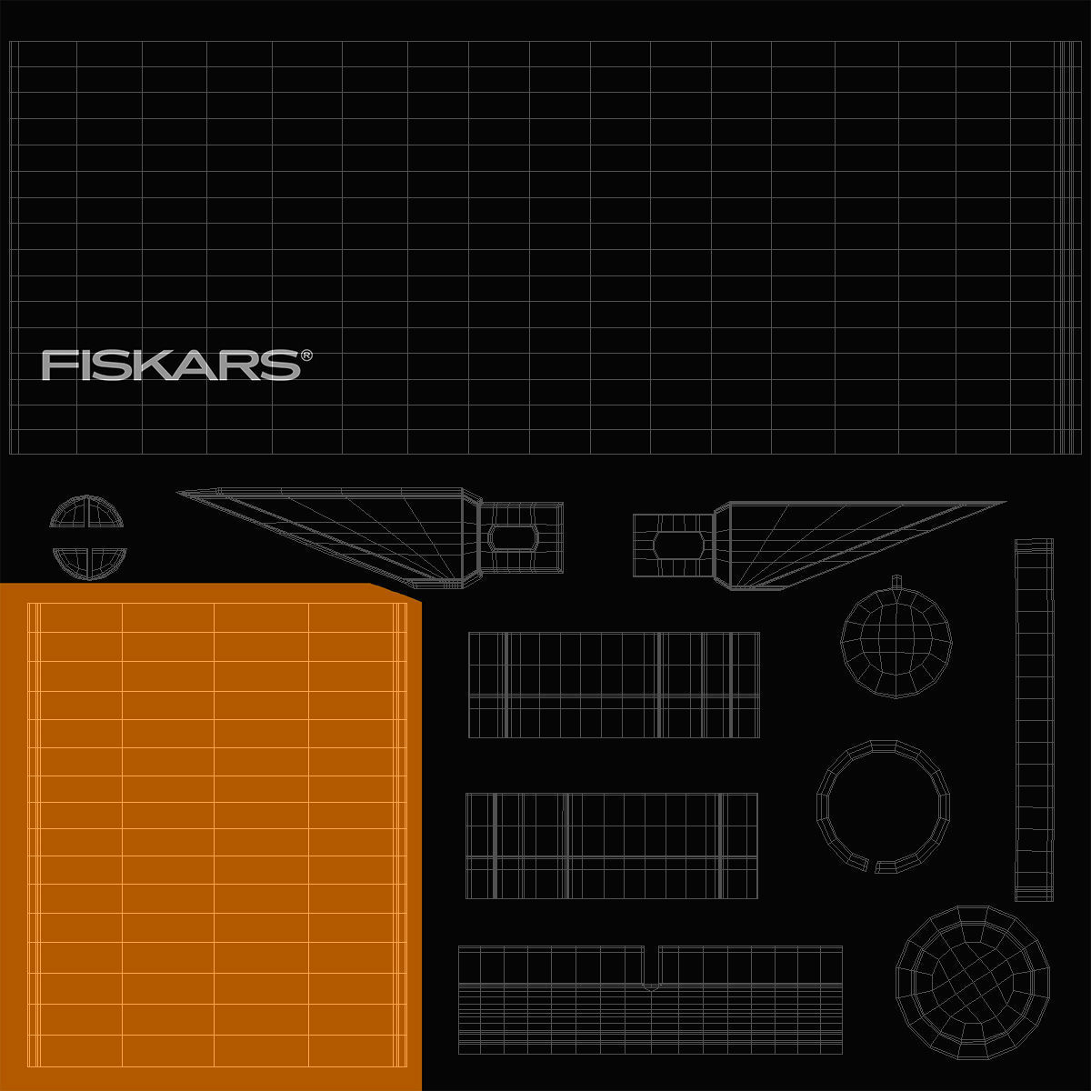 Fiskars Craft Knife 3D model_15