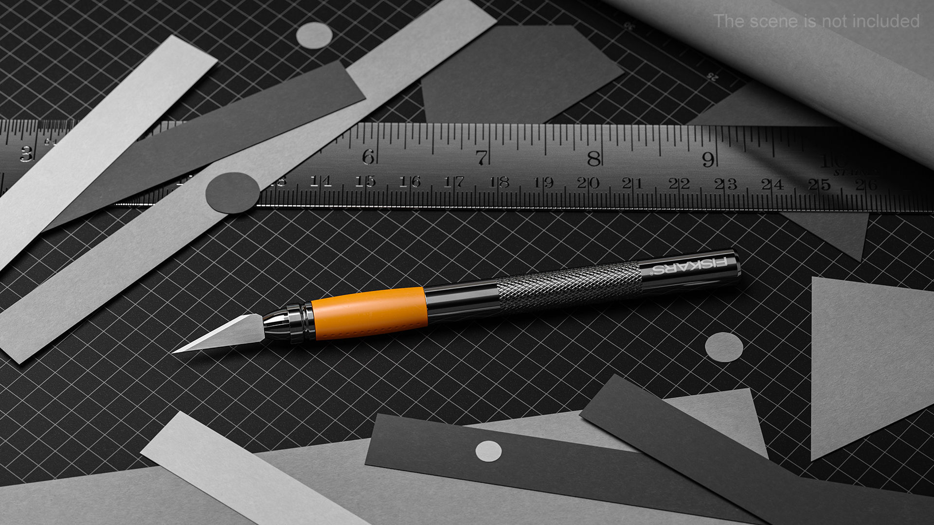 Fiskars Craft Knife 3D model_3