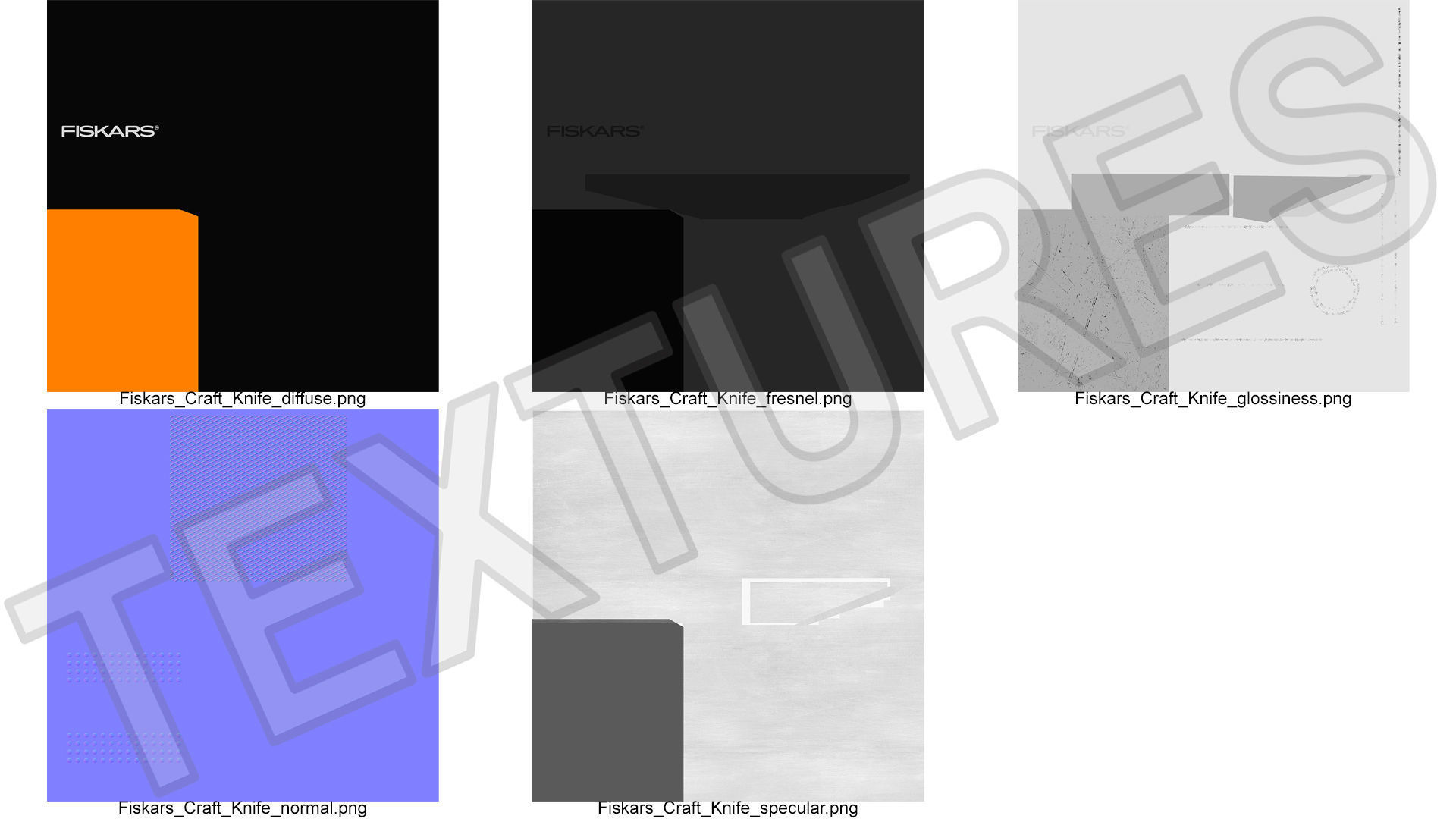 Fiskars Craft Knife 3D model_16