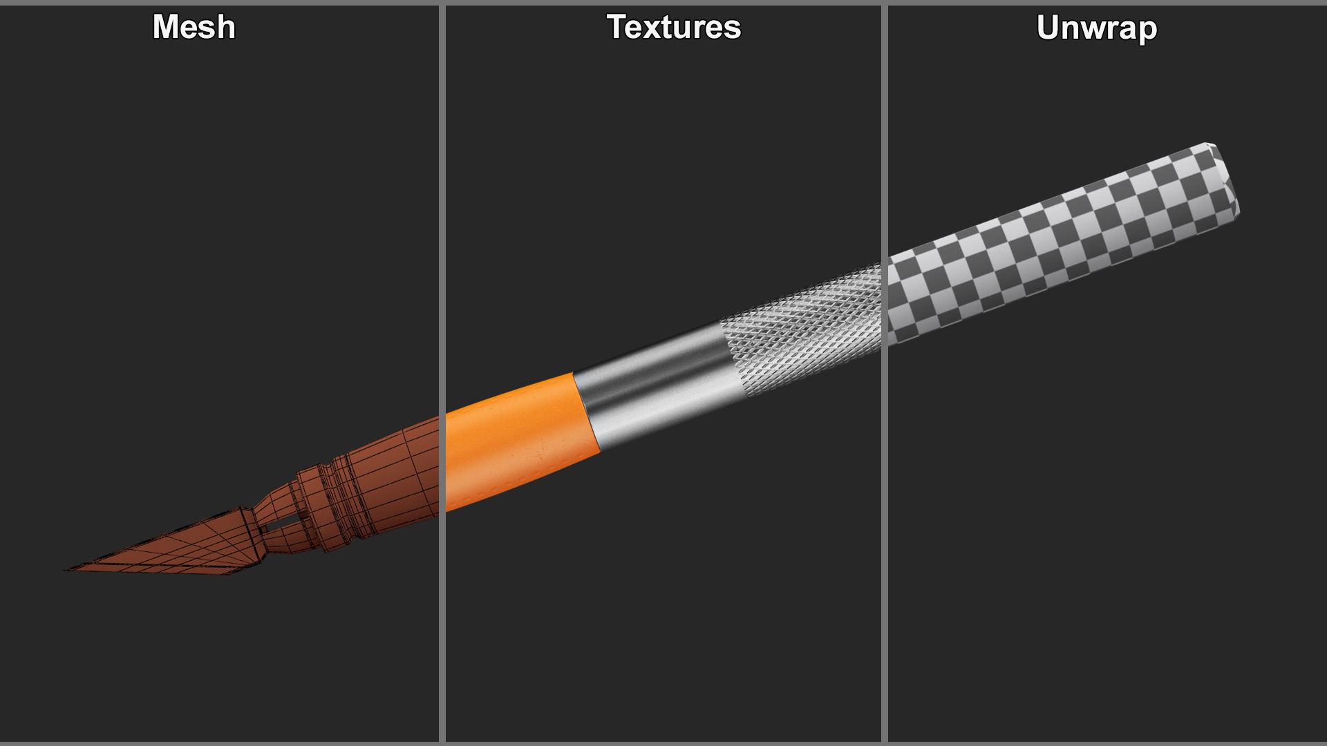 Fiskars Craft Knife 3D model_14