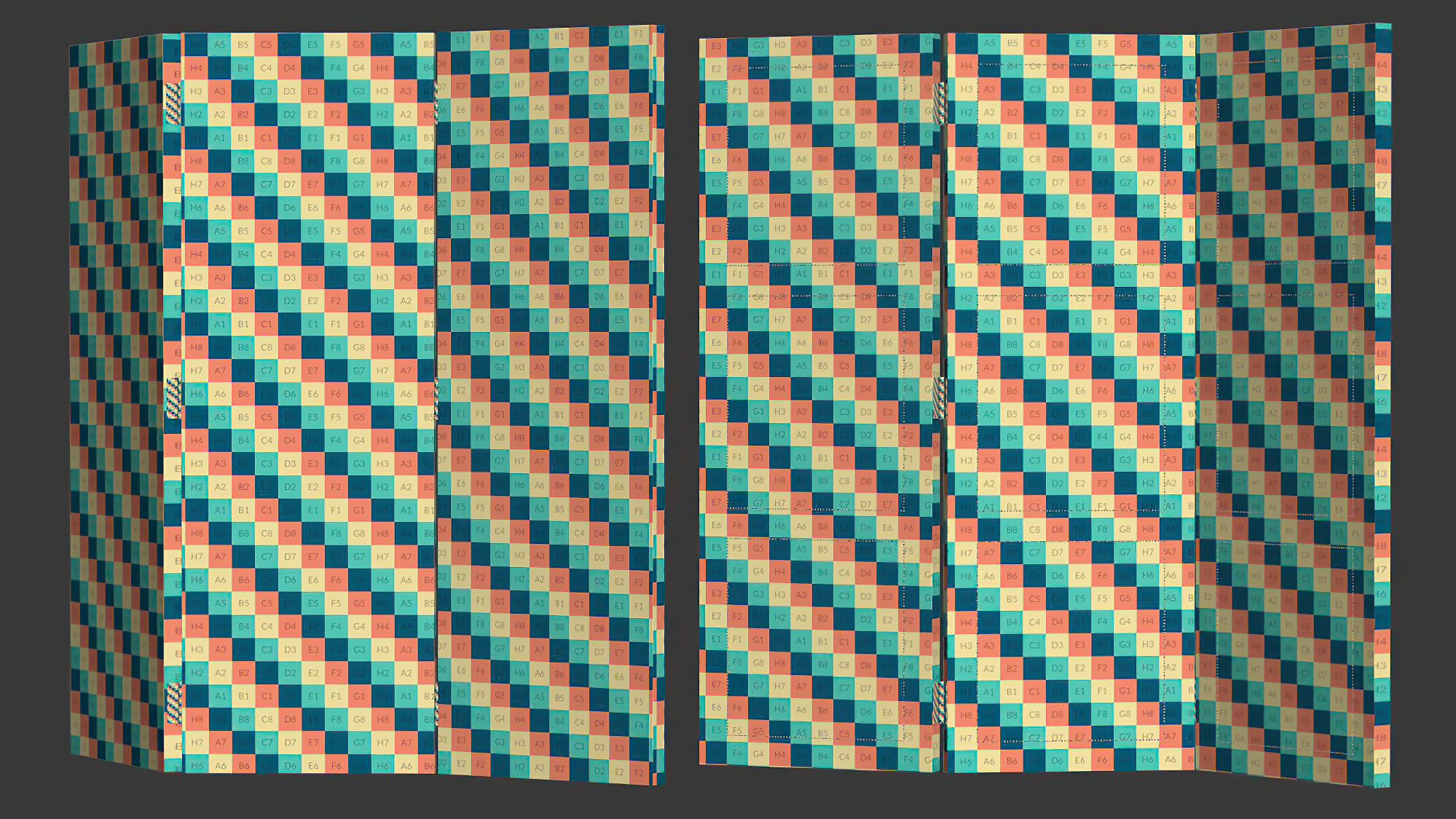 Mira restaurant screen  3D model_6