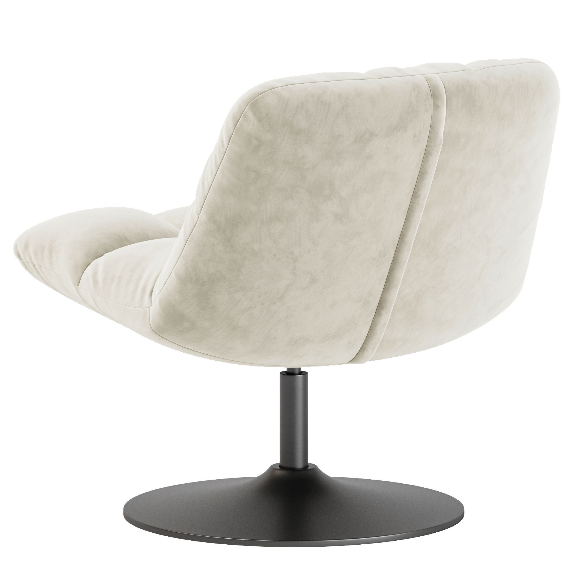 Bar lounge or velvet chair 3D model_11