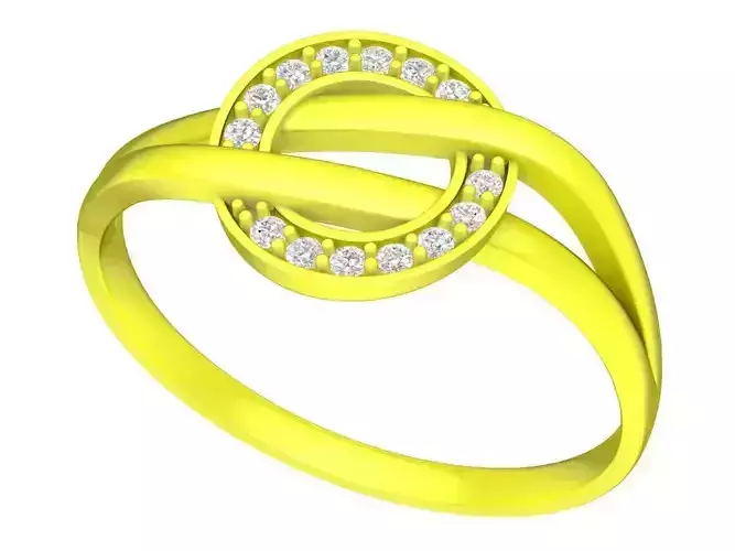 Korean diamond women ring 4560