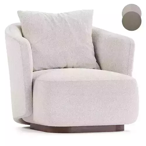Caspia Arm Chair 3D model