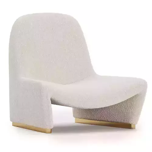 Boucle Alky Lounge Chair Giancarlo Piretti