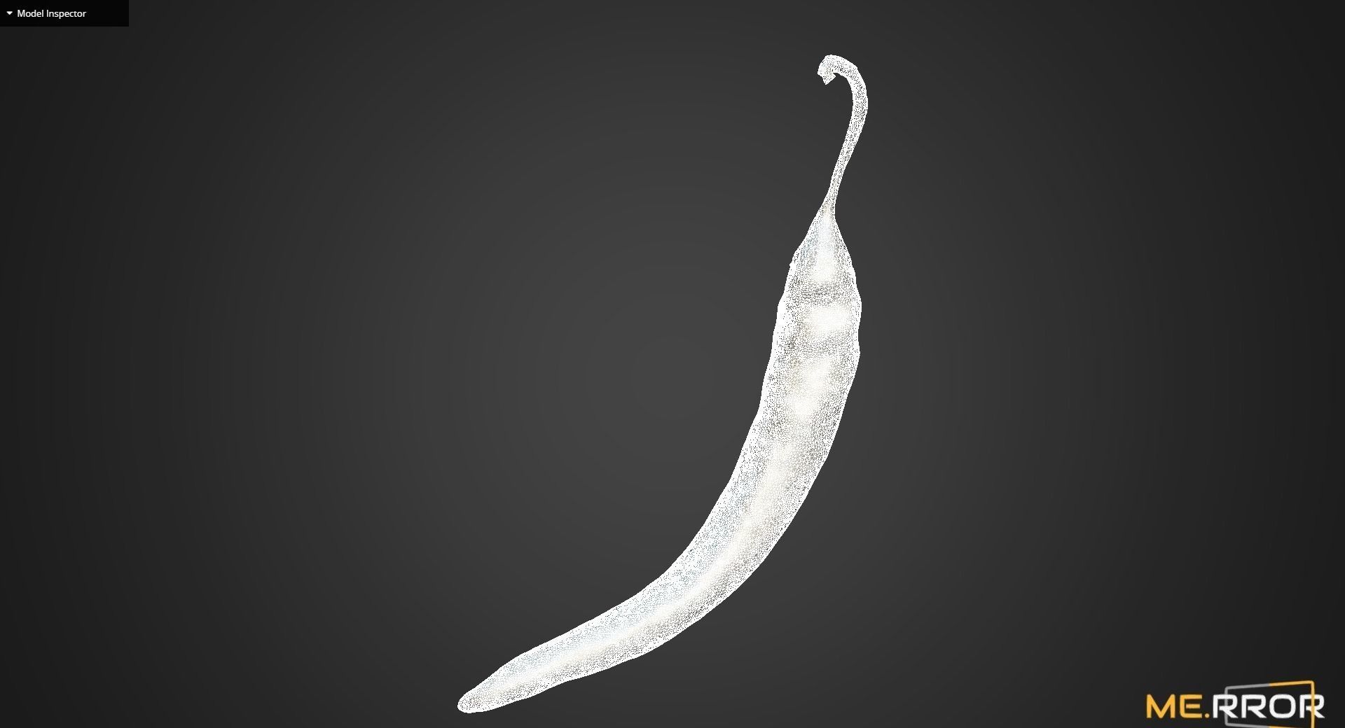 Green Pepper 3D model_7