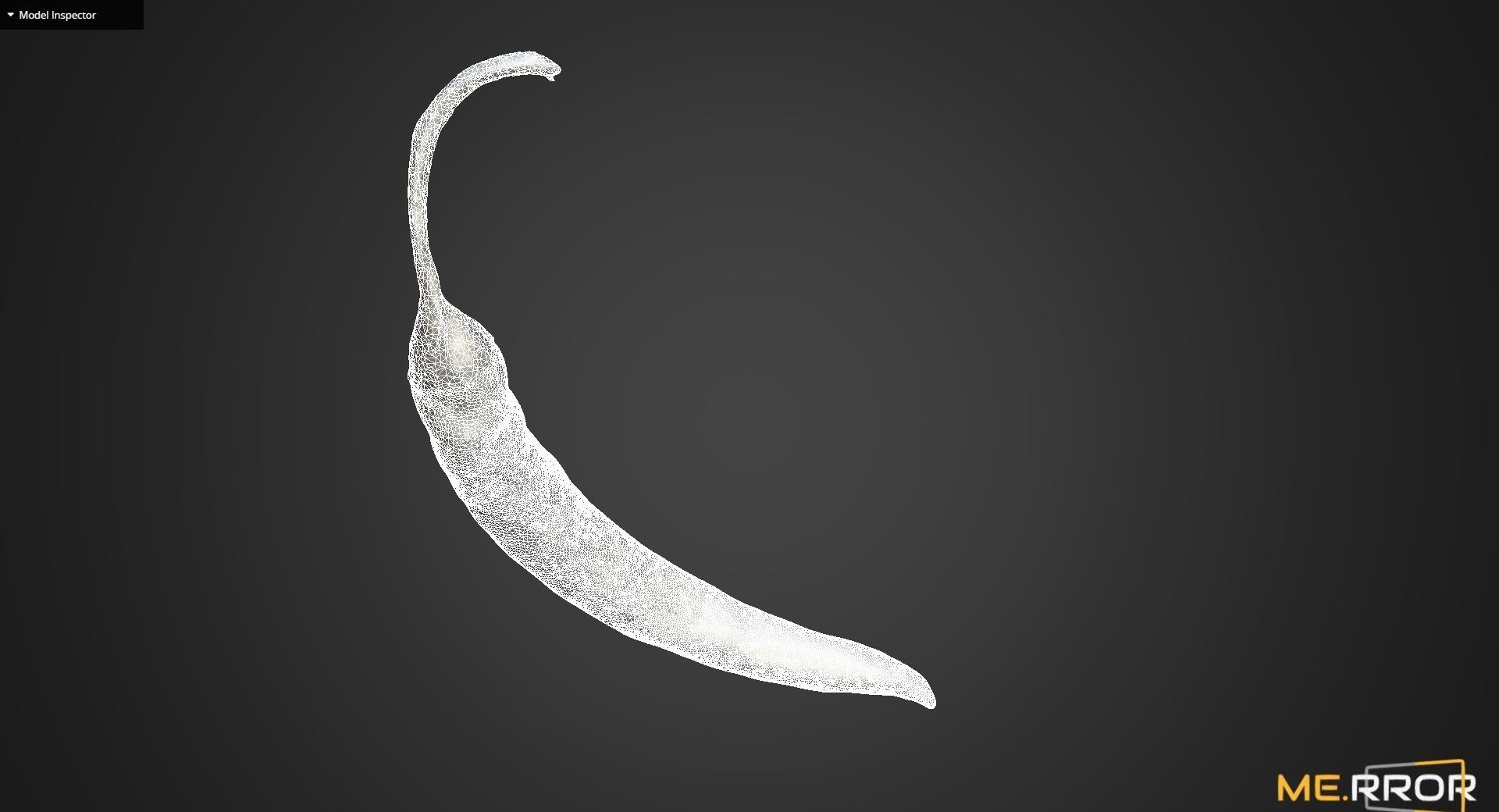 Green Pepper 3D model_8