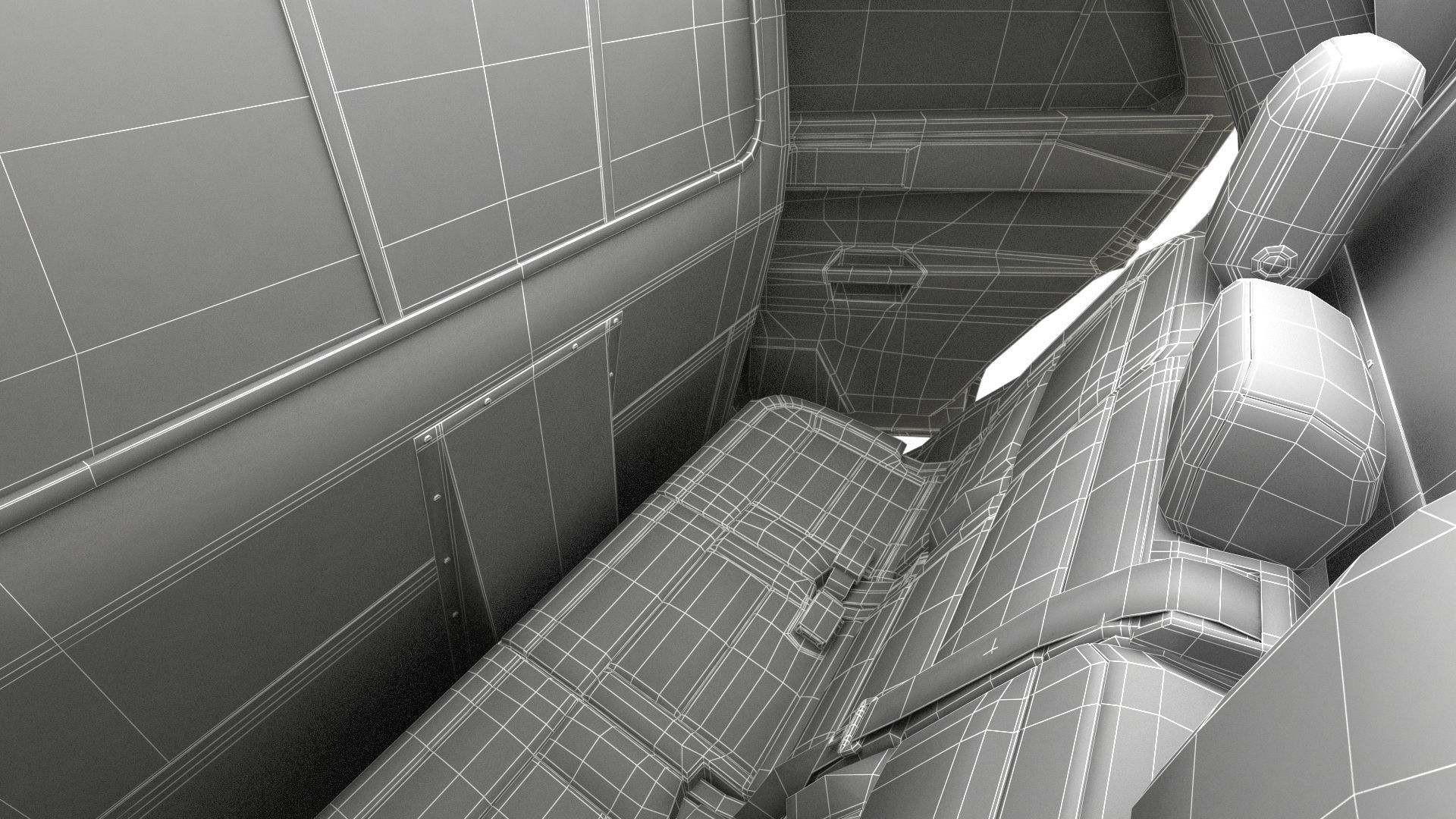 Police Interceptor SUV 3D model_32