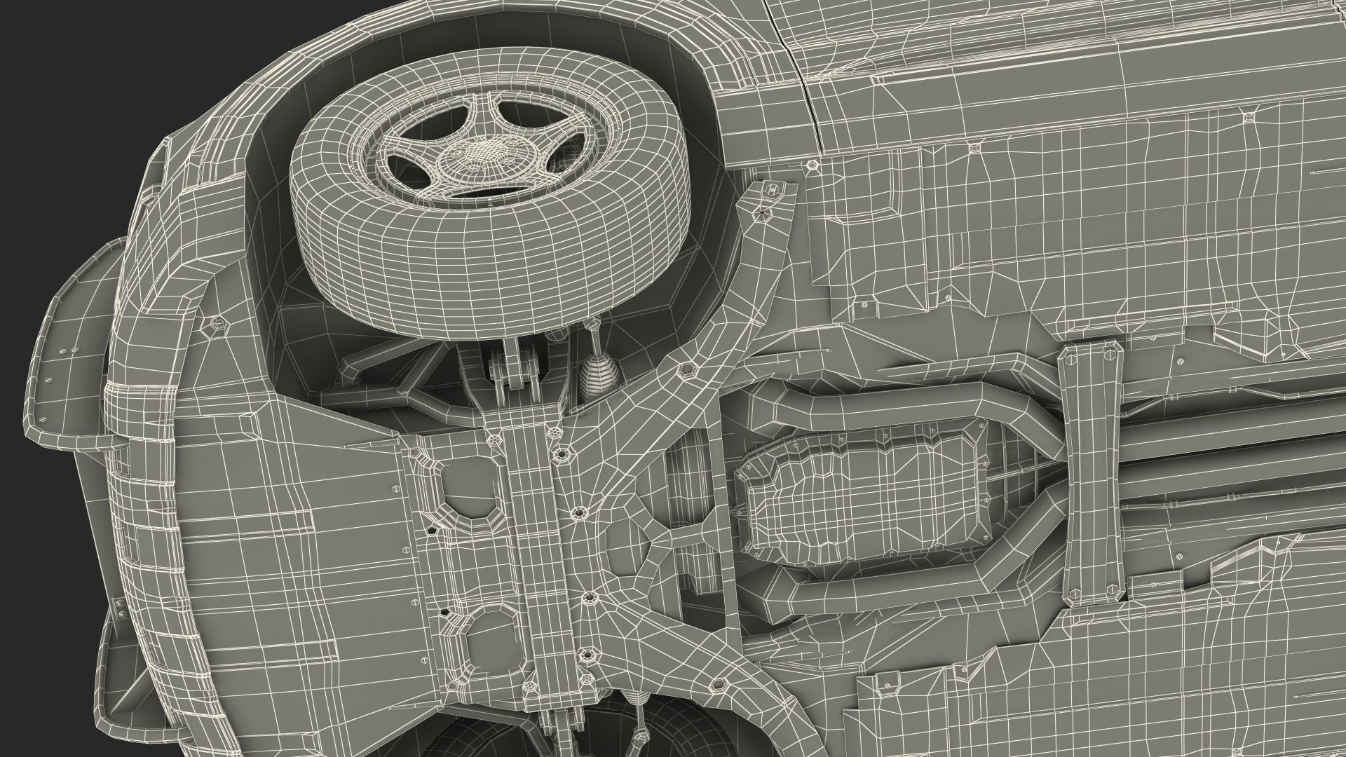 Police Interceptor SUV 3D model_28