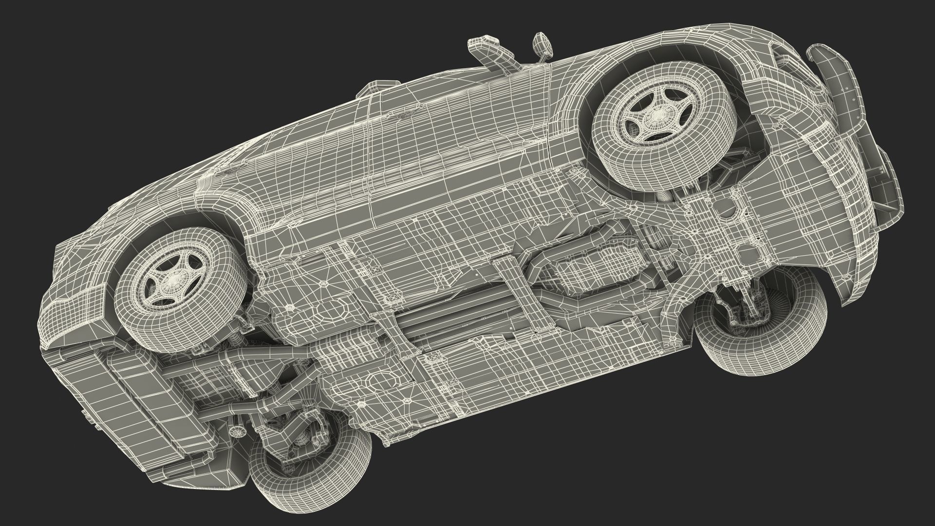 Police Interceptor SUV 3D model_27