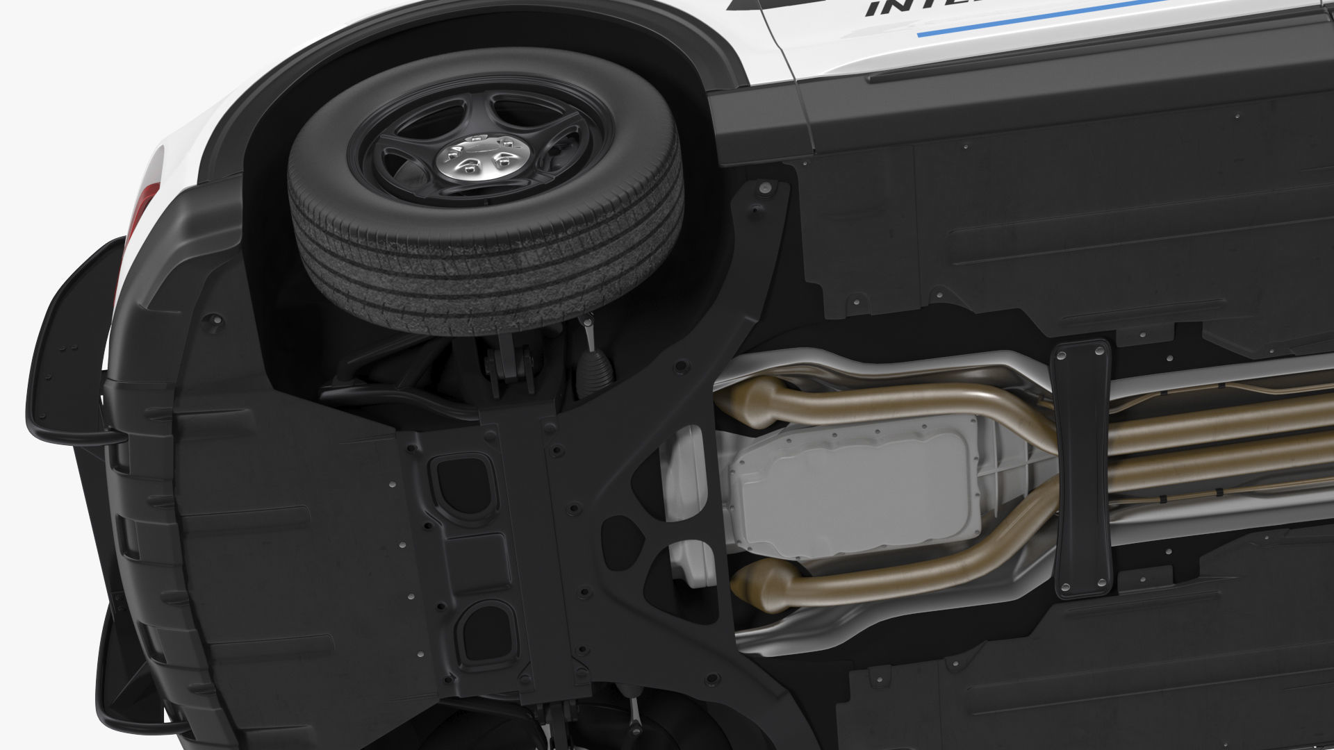 Police Interceptor SUV 3D model_18