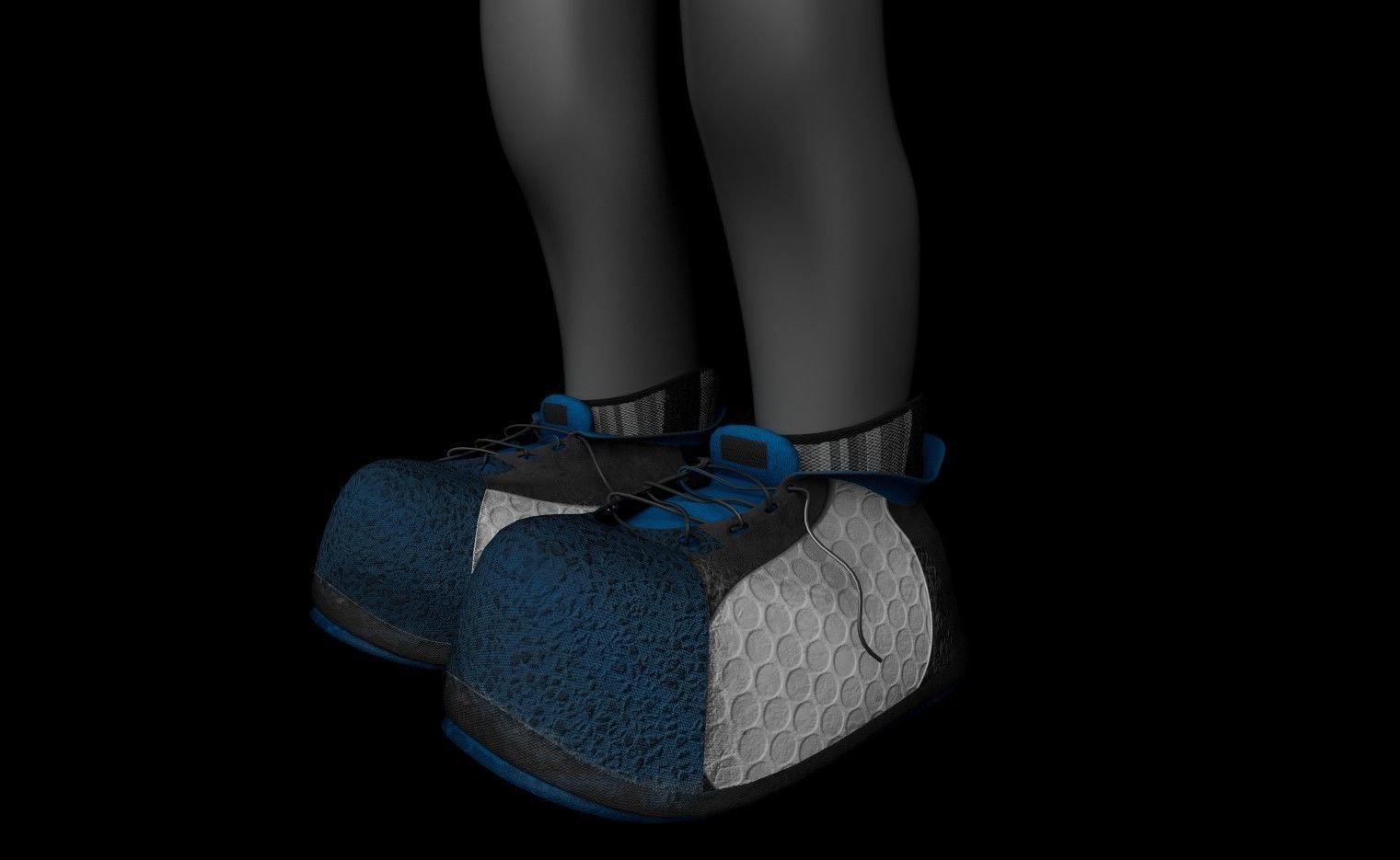 Strawberry Kid Low-poly 3D model_4