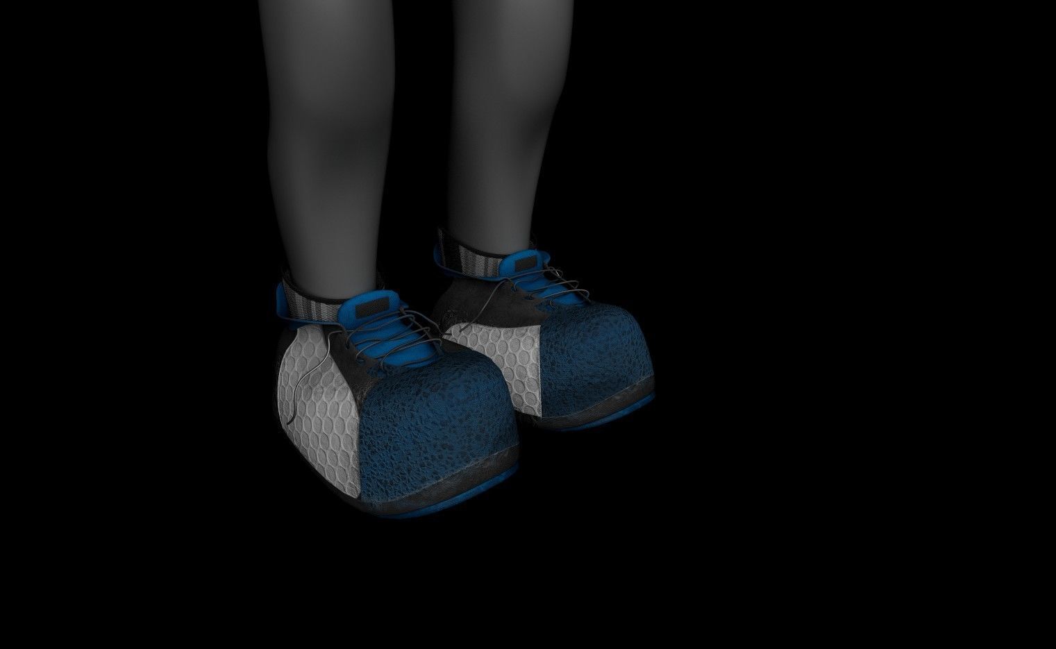 Strawberry Kid Low-poly 3D model_5