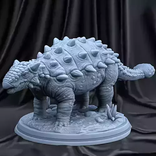 ANKYLOSAURUS dinosaur 3D print model