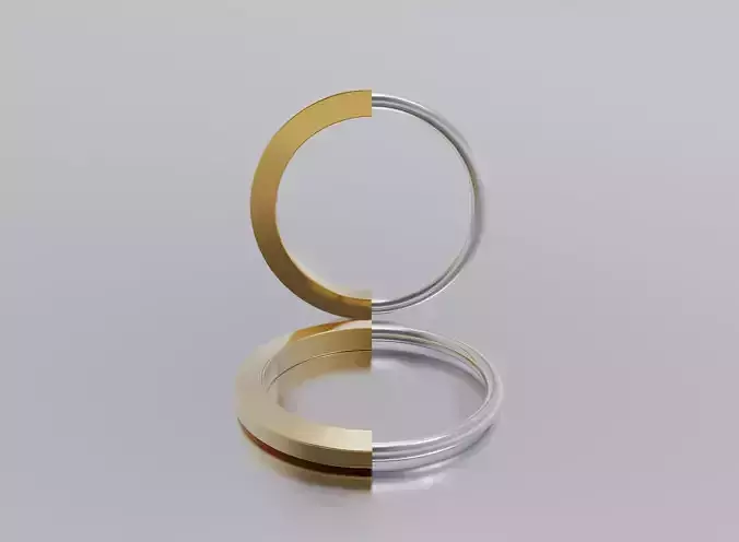 ring woman  3D print model