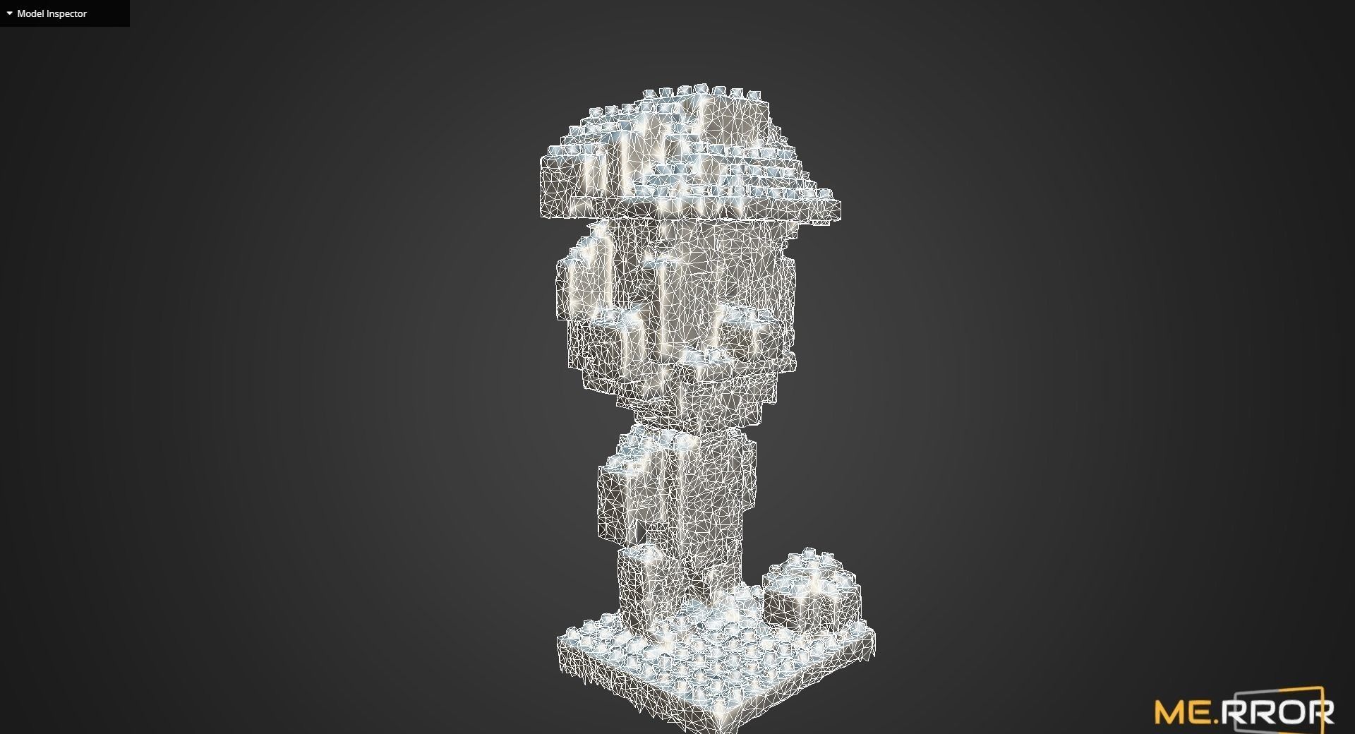 Toy Lego Luigi 3D model_12