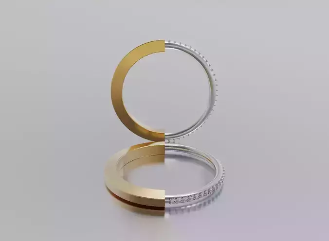 ring woman 3D print model