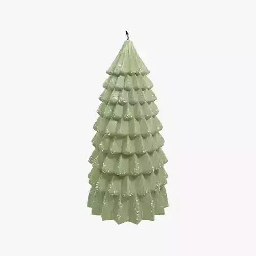 Christmas Tree Candle