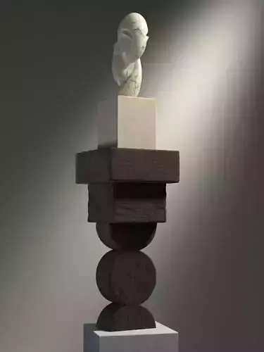 Mademoiselle Pogany II Sculpture