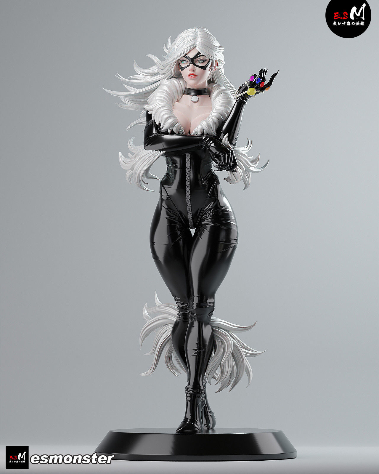 Felicia Hardy Black Cat 3D print model_28
