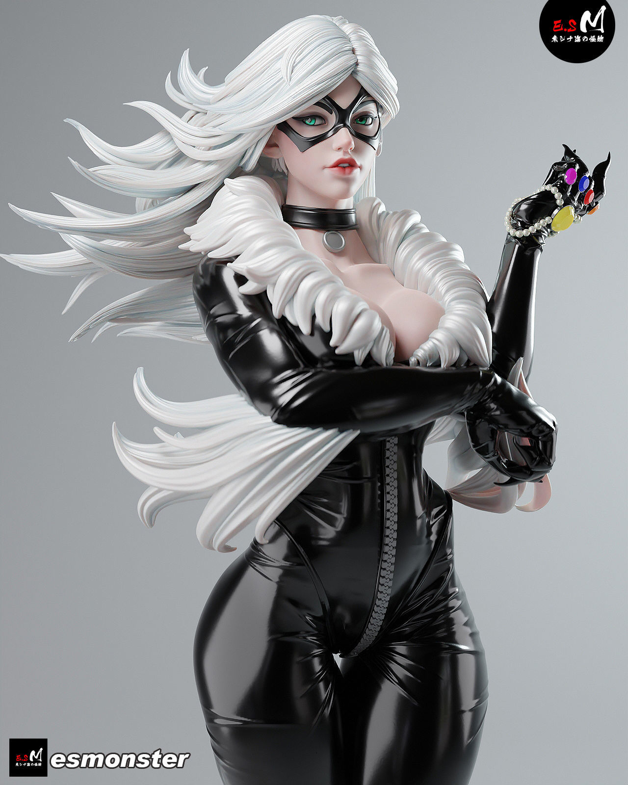 Felicia Hardy Black Cat 3D print model_1