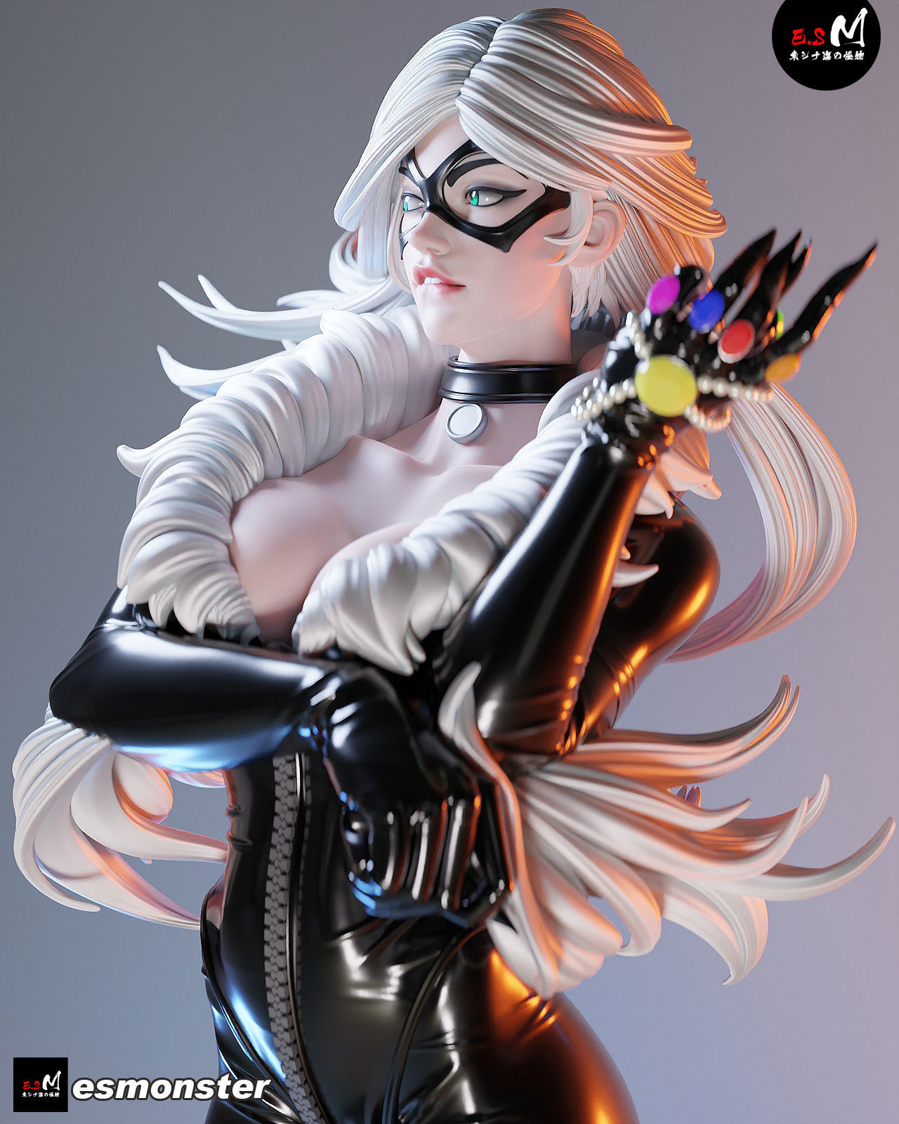 Felicia Hardy Black Cat 3D print model_17