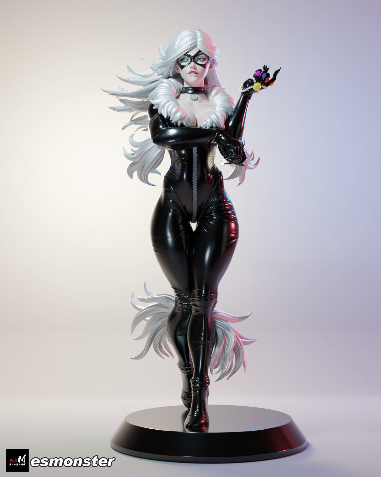Felicia Hardy Black Cat 3D print model_10