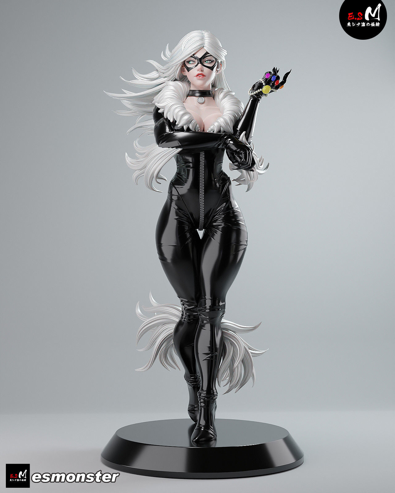 Felicia Hardy Black Cat 3D print model_29