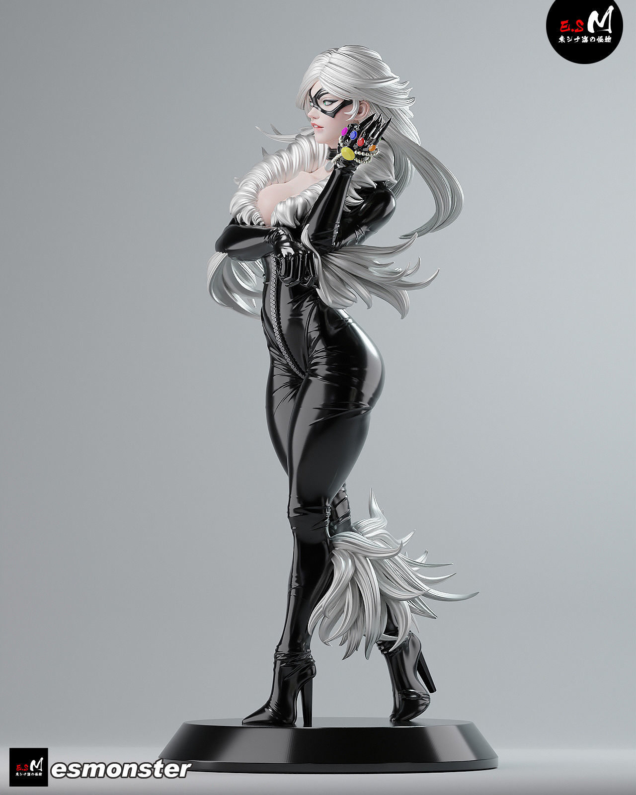 Felicia Hardy Black Cat 3D print model_22