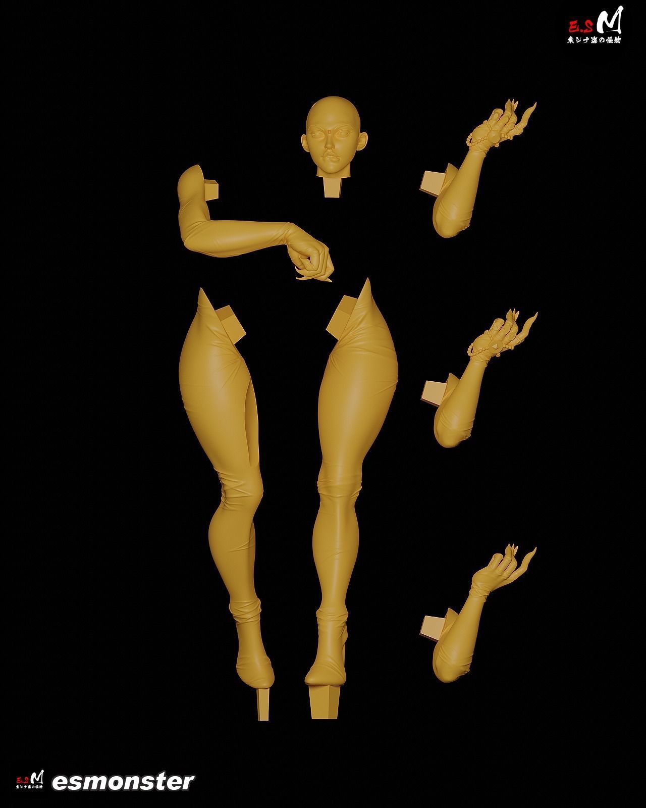 Felicia Hardy Black Cat 3D print model_37