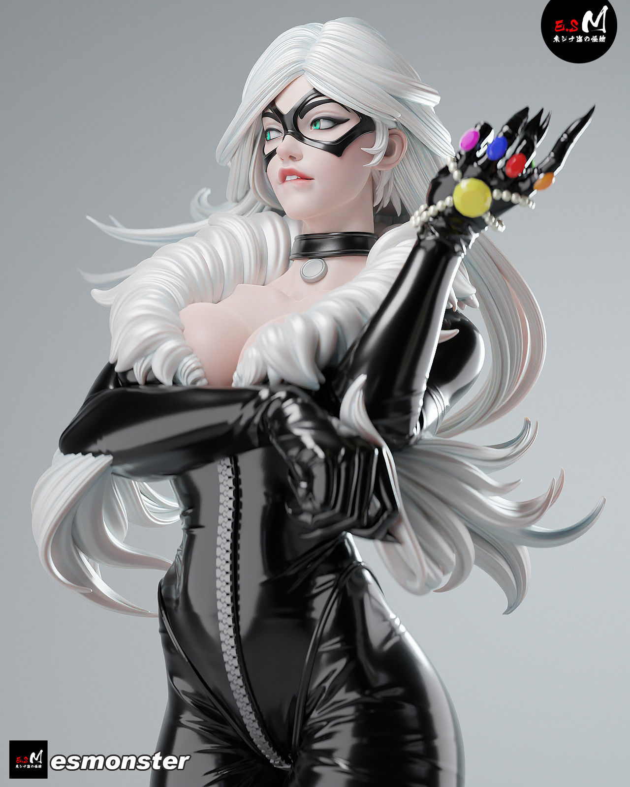 Felicia Hardy Black Cat 3D print model_24