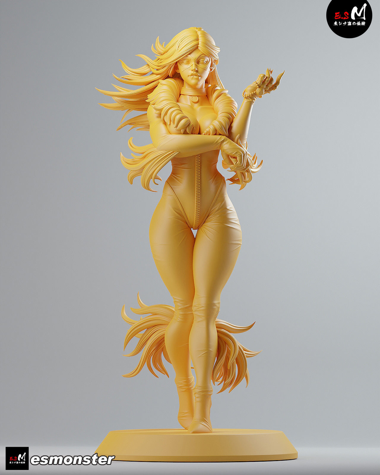 Felicia Hardy Black Cat 3D print model_35