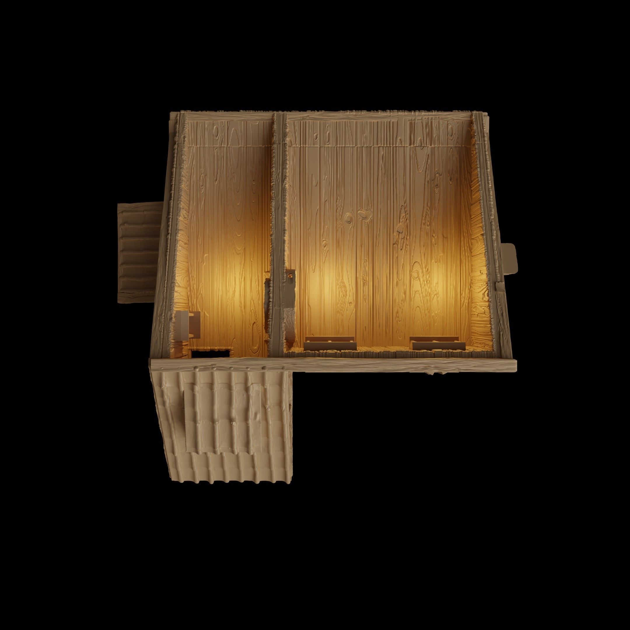 Port Tavern Tabletop Terrain 28 MM 3D print model_7