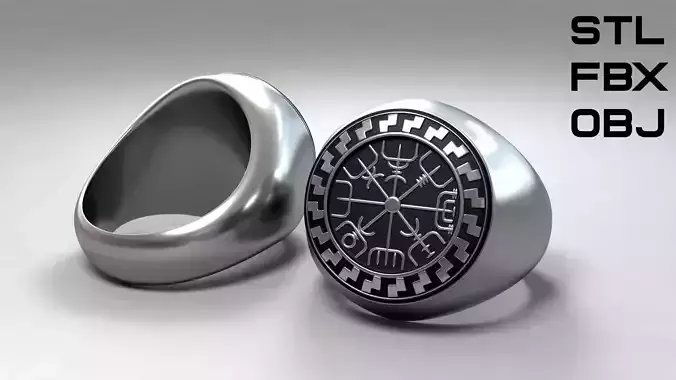 Viking signet ring