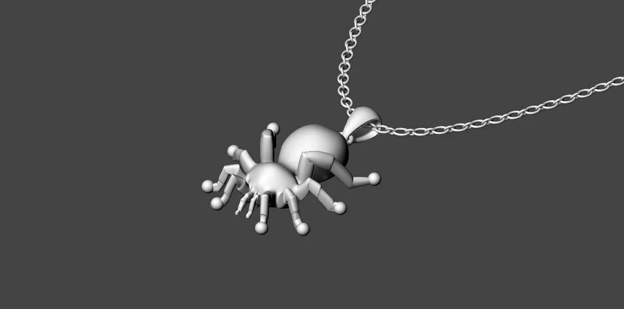 Spider Pendant Design 3D print model