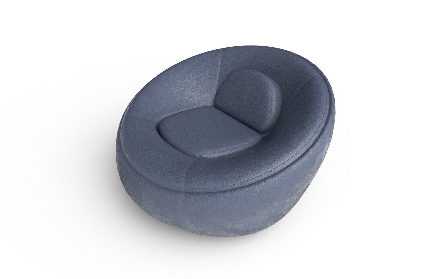 BeanBag Chair  02 Low-poly 3D model_5