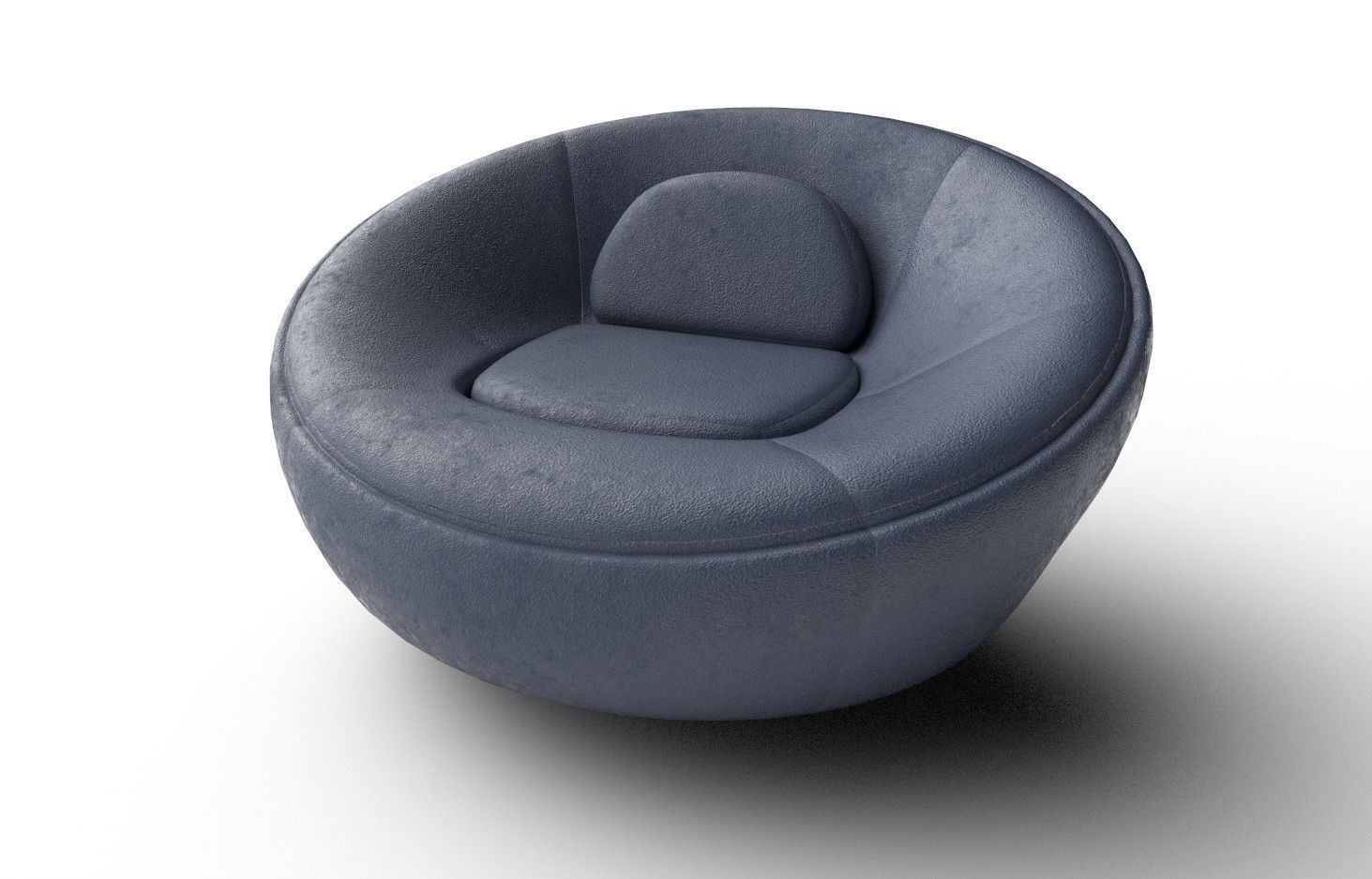 BeanBag Chair  02 Low-poly 3D model_6