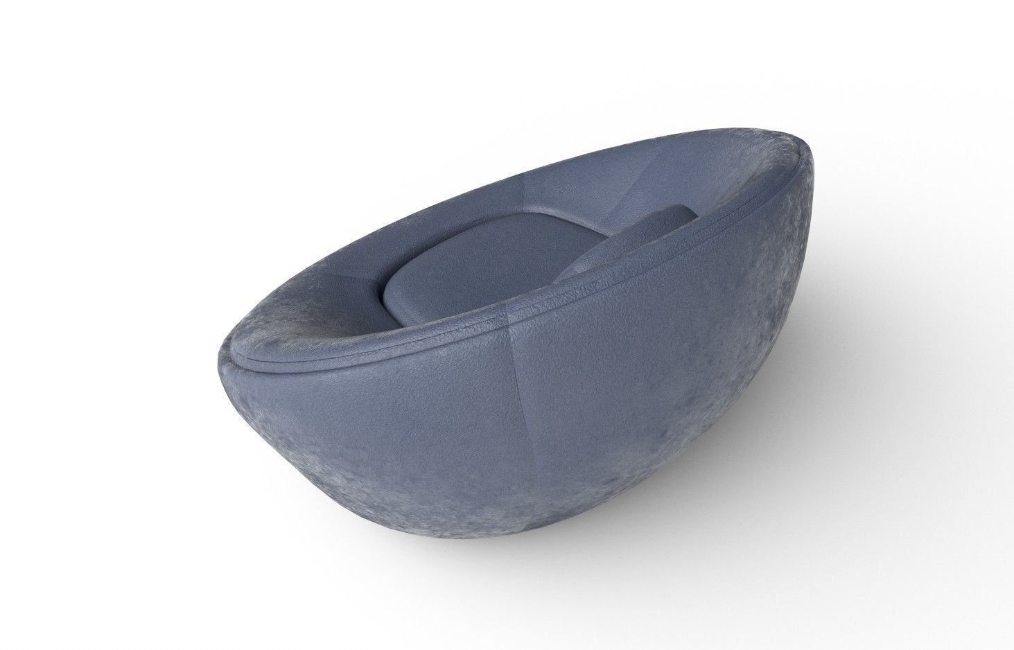 BeanBag Chair  02 Low-poly 3D model_8