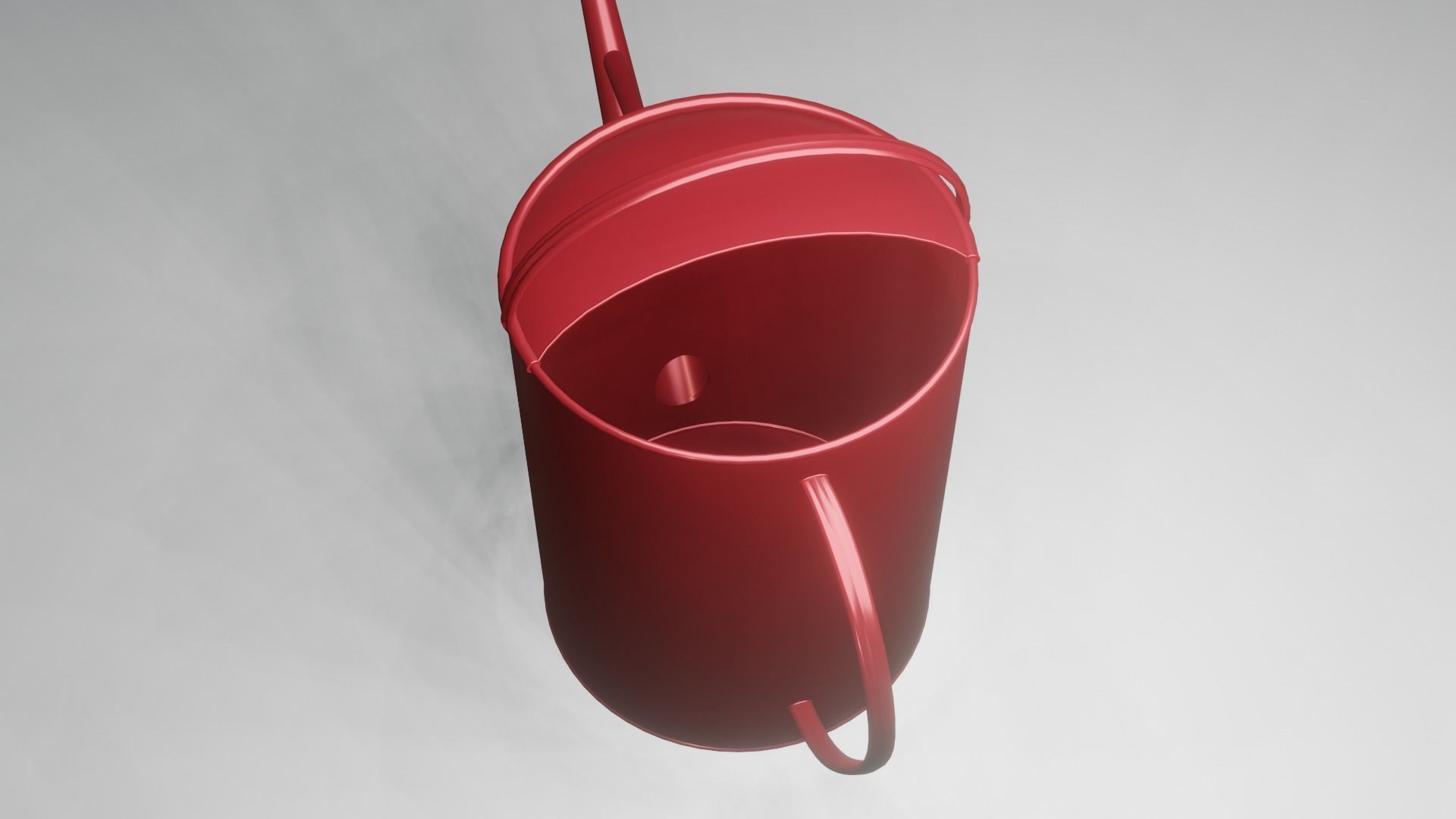 Watering can Low-poly 3D model_2