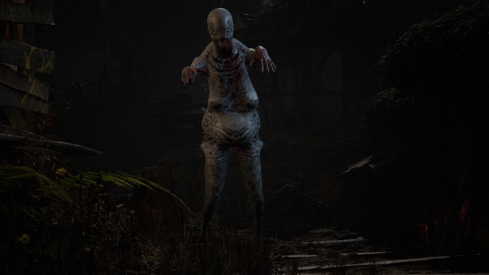 ZombiGurl Low-poly 3D model_4