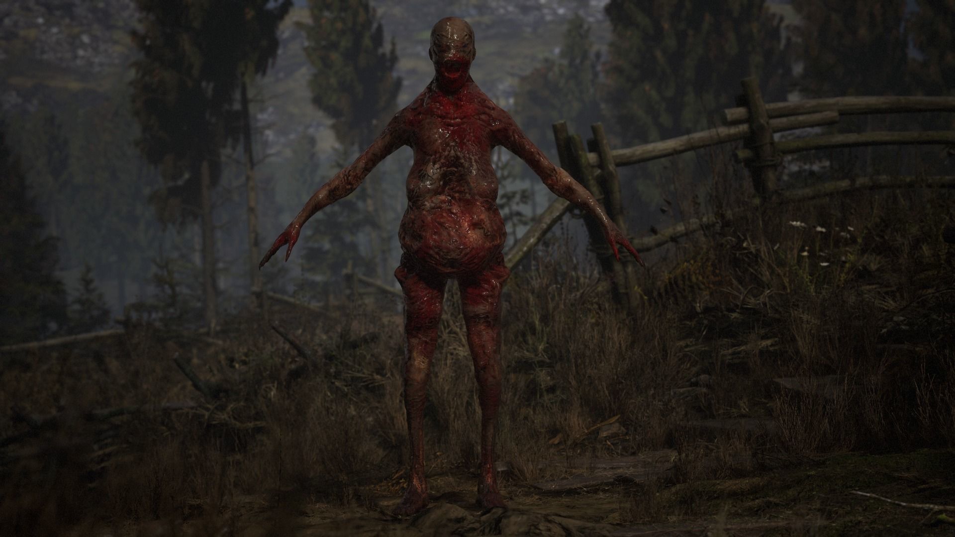 ZombiGurl Low-poly 3D model_7