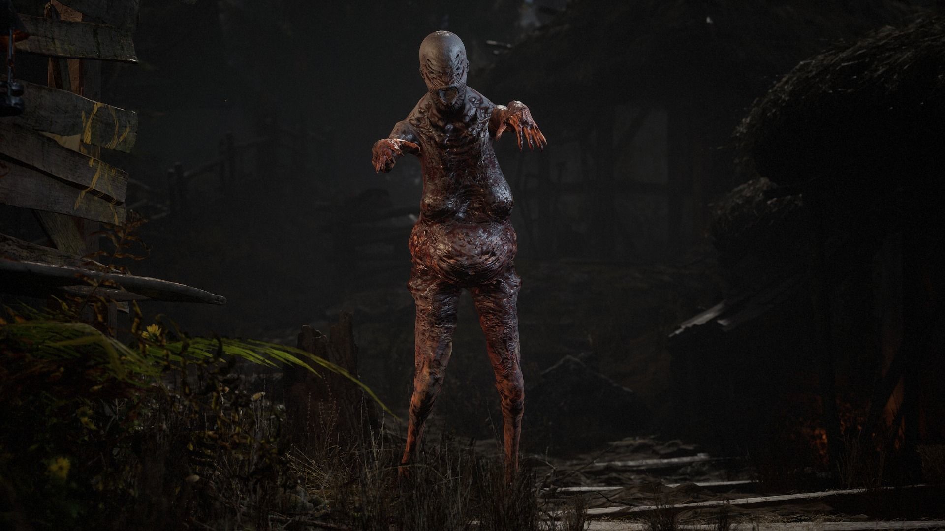 ZombiGurl Low-poly 3D model_6