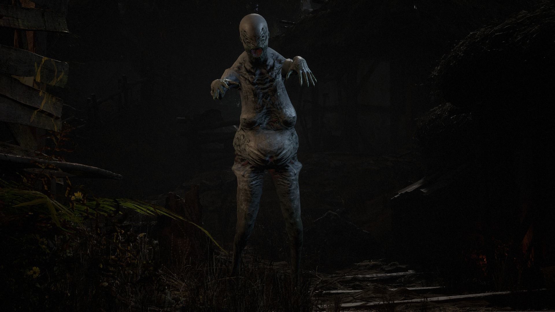 ZombiGurl Low-poly 3D model_3