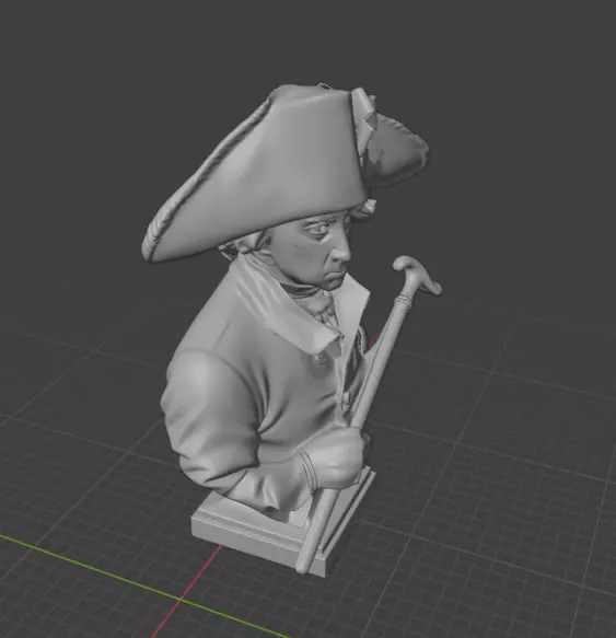 Frederick the Great 3D print model_10