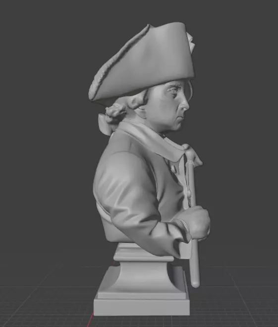 Frederick the Great 3D print model_4